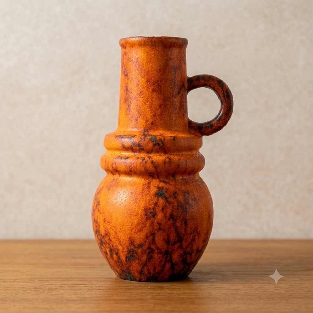 Scheurich 428-26 West German Fat Lava Krug Jug Art Pottery Vase‎ WGP